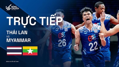 Link trực tiếp giải bóng chuyền SEA V Cup hôm nay 22/7: Thái Lan vs Myanmar
