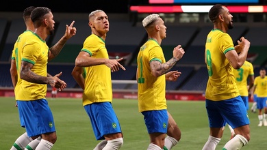 U23 Brazil vào bán kết Olympic nhờ bộ đôi Richarlison - Cunha