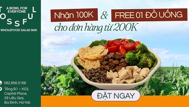 Tossful - thương hiệu salad whole-food hàng đầu cho lối sống năng động và cộng đồng yêu thể thao
