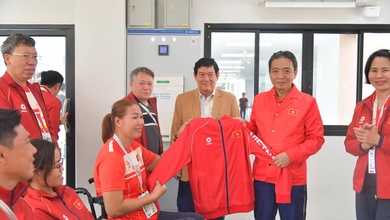 Thứ trưởng Hoàng Đạo Cương tiếp lửa đoàn TTNKT ở ASEAN Para Games 13: Nghị định mới mở ra tương lai cho VĐV