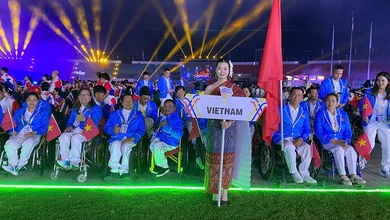Khai mạc ASEAN Para Games 13: Bản hùng ca về nghị lực tại "xứ sở Chùa Vàng"