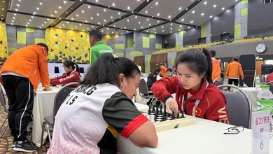 Cờ vua Việt Nam thống trị Đông Nam Á, đường đua xanh bùng nổ ngày vàng tại Para Games 13