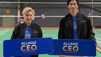 Cặp đôi vô địch thế giới cầu lông Tang Jie-Ee Wei được bổ nhiệm làm Đại sứ thương hiệu của Allianz Malaysia