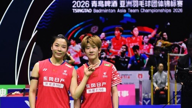 Kết quả cầu lông châu Á 2026: Tuyển nữ Malaysia thất thủ trước "Vạn Lý Trường Thành" Trung Quốc
