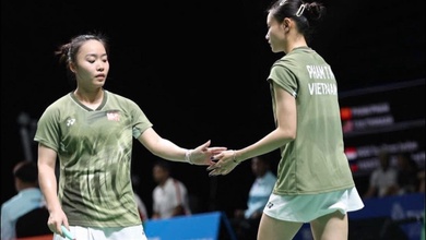 Cầu lông Singapore International Series 2026: Đôi nữ Phạm Thị Khánh – Phạm Thị Diệu Ly "đơn độc" vào tứ kết