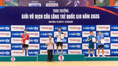 Giải trẻ quốc gia 2026 hé lộ lớp kế cận giàu tiềm năng của cầu lông Việt Nam