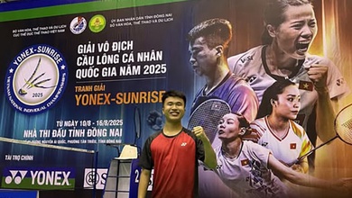 Trực tiếp cầu lông Giải Vô Địch Cá nhân Quốc Gia 2025 tối ngày 11/08