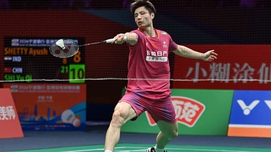 Chung kết Cầu lông Châu Á 2026: Shi Yu Qi đăng quang, khép lại "hành trình cổ tích" của hiện tượng Ayush Shetty