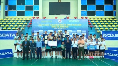 Kết thúc Giải vô địch Cầu lông đồng đội quốc gia 2026: TP.HCM và Hải Phòng khẳng định vị thế "ông lớn"