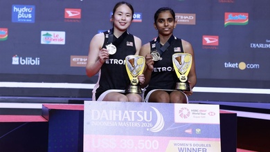 Chen Tang Jie/Toh Ee Wei và Pearly Tan/Thinaah vô địch Indonesia Masters 2026: Ngày huy hoàng của cầu lông Malaysia