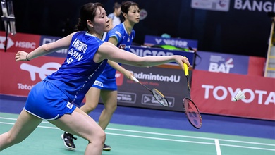 Cặp đôi nữ Nhật Bản giành vé vào bán kết giải cầu lông World Tour Finals 2025 đầy kịch tính