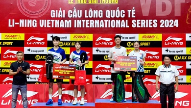 Chủ nhà tạo dấu ấn ở Li-Ning Vietnam International Series 2024