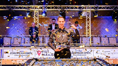 Giải Billiard Pool 9 bi European Open 2026: Quỹ thưởng tăng kỷ lục lên 5,9 tỷ đồng