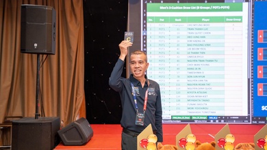 Lễ bốc thăm Giải Billiards Carom vô địch châu Á 2026: Trần Quyết Chiến vào bảng đấu kịch tính