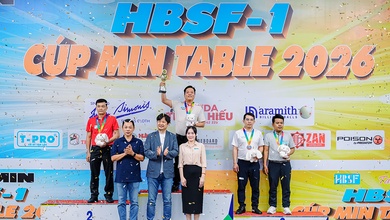 Bản lĩnh Nguyễn Chí Long định đoạt danh hiệu HBSF Tour 1