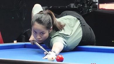 Phùng Kiện Tường dừng bước sốc ở carom 3 băng nữ toàn quốc