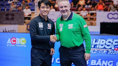 Chiêm Hồng Thái giành ngôi Á quân giải billiard carom 3 băng HCMC World Cup 2026 trên sân nhà