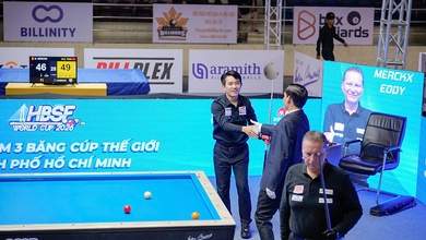 Bán kết billiard 3C HCMC World Cup 2026: Chiêm Hồng Thái giành vé vào chung kết sau màn lội ngược dòng ấn tượng