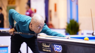 Nguyễn Đình Luân vượt qua vòng loại đầu tiên của Giải billiard carom 3 băng Porto World Cup 2025
