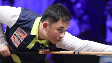 Bao Phương Vinh tung series 18 điểm ở vòng loại cuối của giải billiard carom 3 băng Sharm El Sheikh World Cup 2024