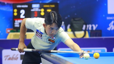 Chiêm Hồng Thái lập series kỷ lục của hệ thống giải billiards HBSF
