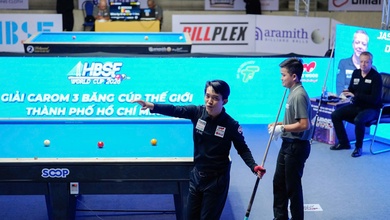 Trực tiếp billiard 3C TPHCM World Cup năm 2026 ngày 24/05: Chiêm Hồng Thái đấu Eddy Merckx ở tứ kết