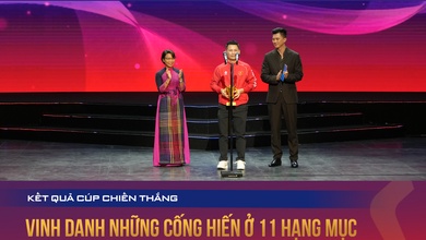 Toàn cảnh Cúp Chiến thắng 2025: Đêm vinh danh những tinh hoa của Thể thao Việt Nam