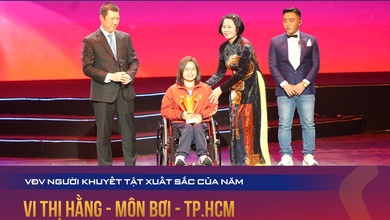 VĐV người khuyết tật xuất sắc của năm 2025: Cúp Chiến thắng gọi tên "cô gái không chấp nhận số phận" Vi Thị Hằng