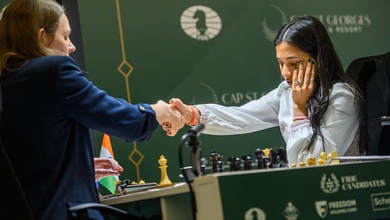 Cờ vua Candidates Nữ 2026: Divya Deshmukh tạo "địa chấn", cục diện bảng xếp hạng đảo chiều nghẹt thở