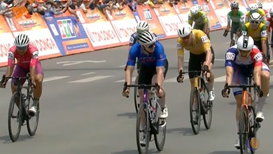 Patrick Patterson "lên ngôi" nghẹt thở tại Quảng Ngãi: Giá trị của những cú nước rút xe đạp đắt giá