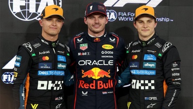 Verstappen giành pole tại chặng đua quyết định danh hiệu Công thức 1 Abu Dhabi, trong khi Norris về đích thứ 2