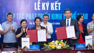 Cục Thể dục thể thao ký kết hợp tác phát triển kinh tế thể thao với Vietcontent