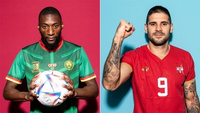 Trực tiếp bóng đá Cameroon vs Serbia: Hạ gục bầy "sư tử bất khuất"?