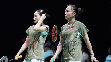 Cả hai đôi nữ cầu lông Việt Nam đều thắng, thậm chí gây sốc cho chủ nhà SEA Games 33 xếp hạng trên gần 400 bậc