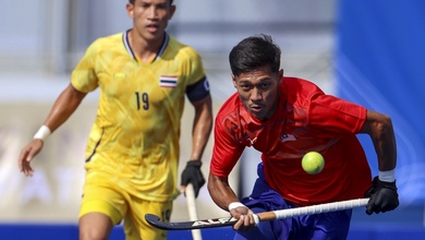 Malaysia giành huy chương vàng đầu tiên tại SEA Games 2025 nhờ môn khúc côn cầu 5 người nam