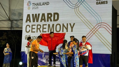 Nguyễn Văn Dũng phá “dớp trắng Vàng”, Bi sắt hoàn thành chỉ tiêu ngay ngày khai màn SEA Games 33