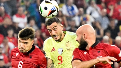 Joselu sẵn sàng trở về quê hương khi Tây Ban Nha đối đầu Đức ở tứ kết Euro 2024