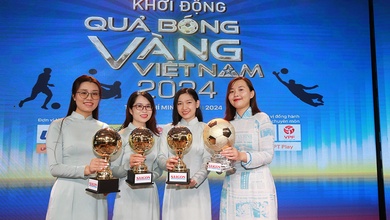 Giải thưởng Quả bóng vàng Việt Nam 2024: 12 hạng mục vinh danh tài năng bóng đá và futsal