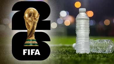 FIFA gất rút ra quy định mới về việc mang chai nước vào sân ở World Cup 2026