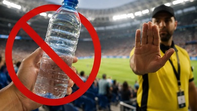 FIFA cấm mang bình nước rỗng vào các sân vận động World Cup 2026