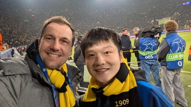 Câu chuyện tình bạn xuyên biên giới của các sao bóng bàn Fan Zhendong và Timo Boll