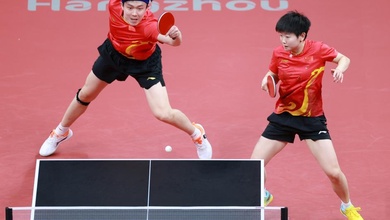 Bóng bàn Asian Games 19: Trung Quốc cầm chắc ngôi vô địch đôi nam nữ