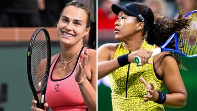 Sức mạnh vũ bão của Sabalenka thử thách Naomi Osaka ở vòng 16 đơn nữ Roland Garros