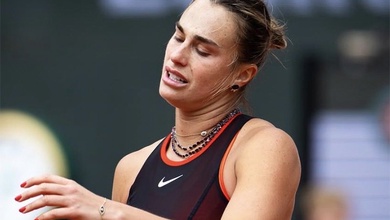 Số 1 thế giới Sabalenka khủng hoảng tâm lý sau trận thua sốc tại Roland Garros