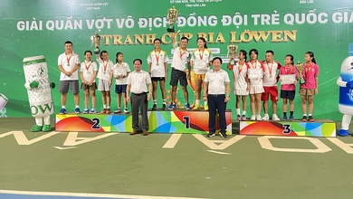 Giải Quần vợt Vô địch Đồng đội Trẻ Quốc gia – Tranh Cúp Bia Lowen 2025: TPHCM nhất toàn đoàn