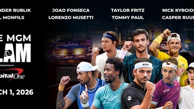 Tiền thưởng 1 triệu đô la: Las Vegas gây sốc với giải quần vợt MGM Slam