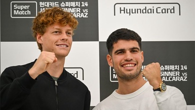 Thu nhập nhờ biểu diễn quần vợt từ năm 2024: Sinner kiếm được 15 triệu đô la, Alcaraz hơn 10 triệu đô la