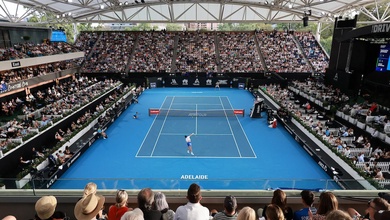 Lịch thi đấu quần vợt Adelaide International năm 2026 mới nhất ngày 12/01