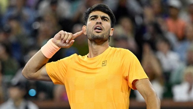 Carlos Alcaraz đạt chuỗi 15 trận bất bại: "Cỗ máy chiến thắng" tiến vào tứ kết quần vợt Indian Wells 2026