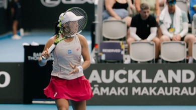 Sao Indonesia Janice Tjen thua ngay vòng đầu tiên giải quần vợt Hobart International